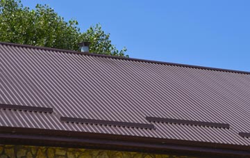 typical Steeple Morden corrugated roof uses