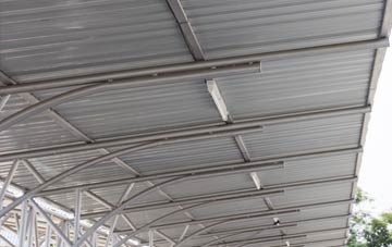 installing Steeple Morden metal roofing